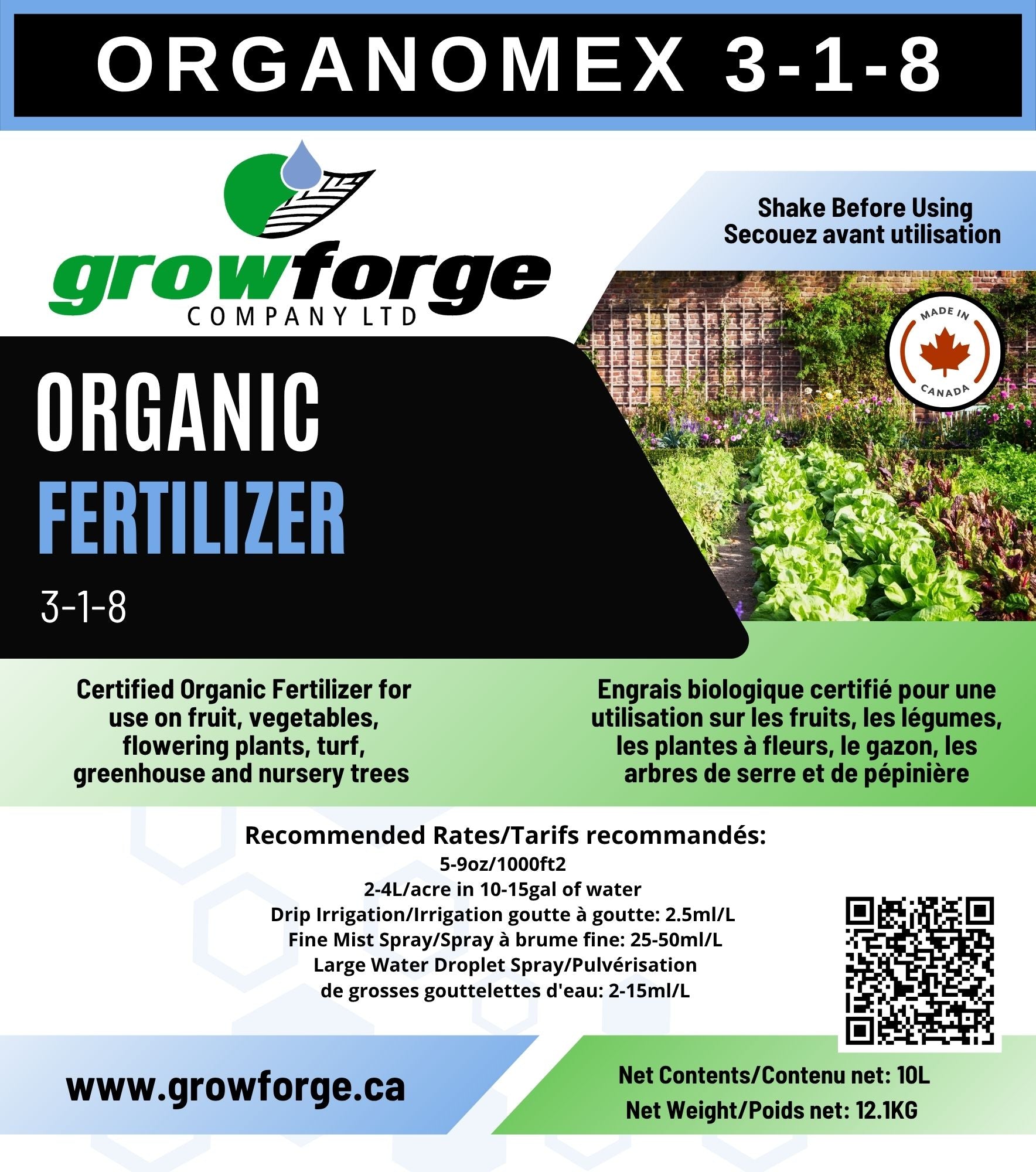 Organomex 3-1-8