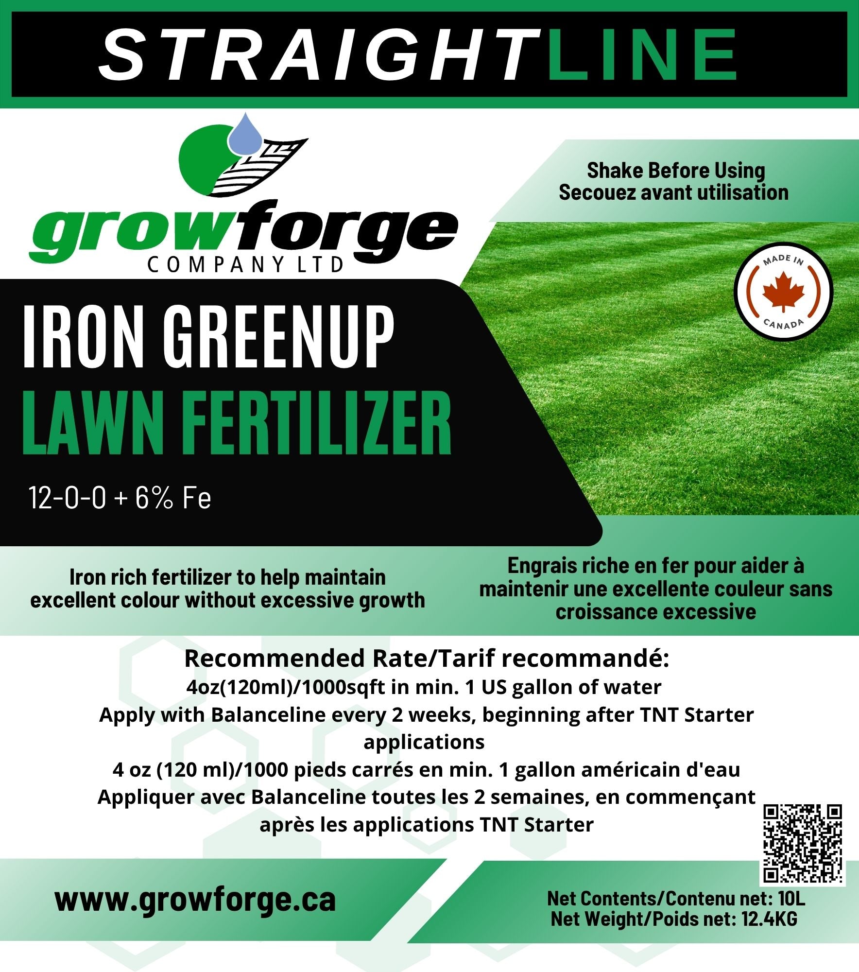 Straightline 12-0-0 + 6% Fe