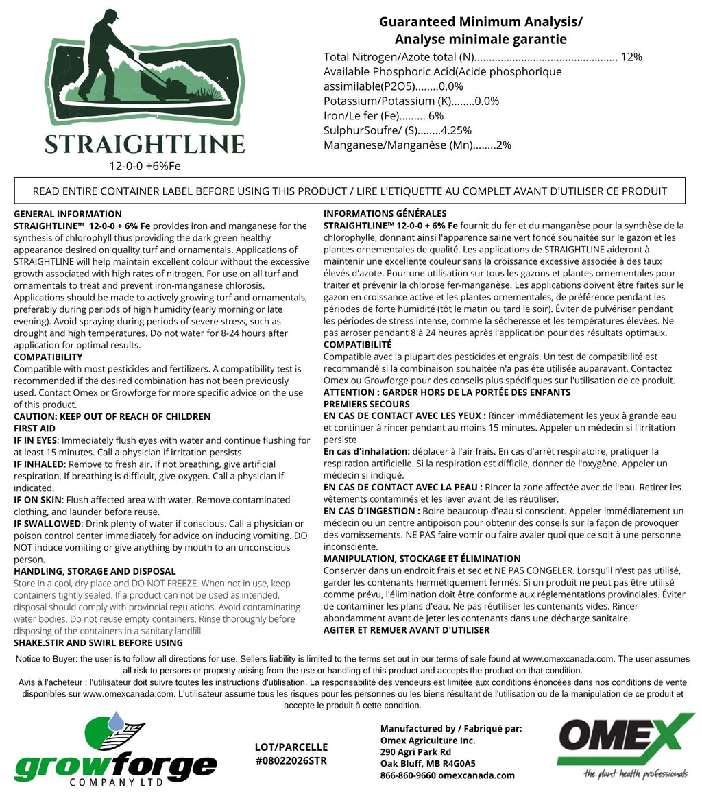 Straightline 12-0-0 + 6% Fe