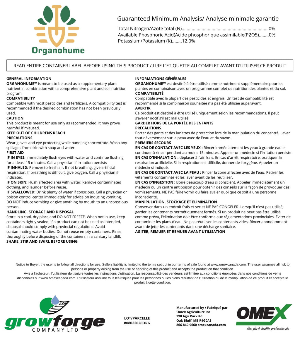 Organohume 12% Humic Acid