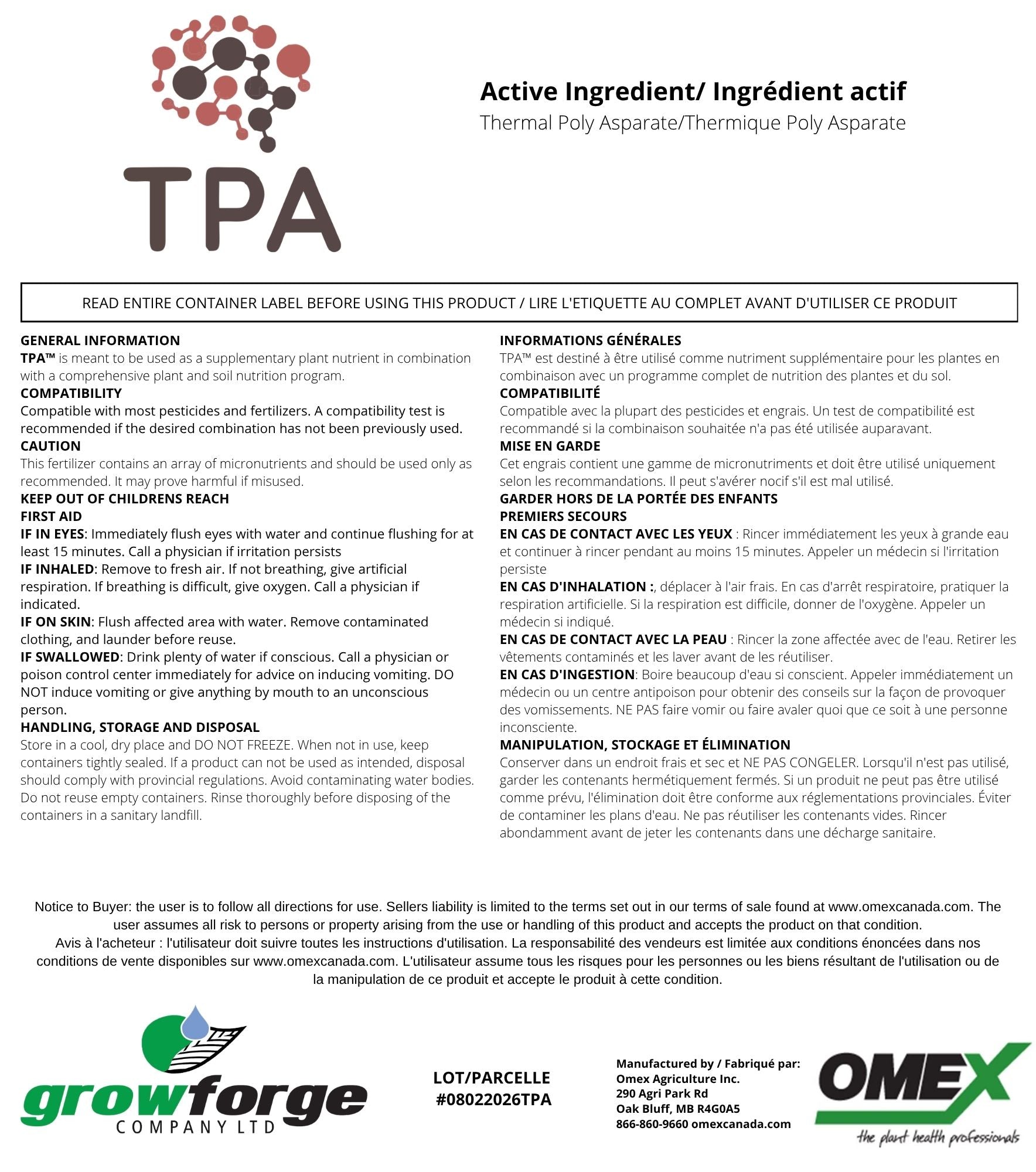 TPA Concentrate (Wetting Agent)