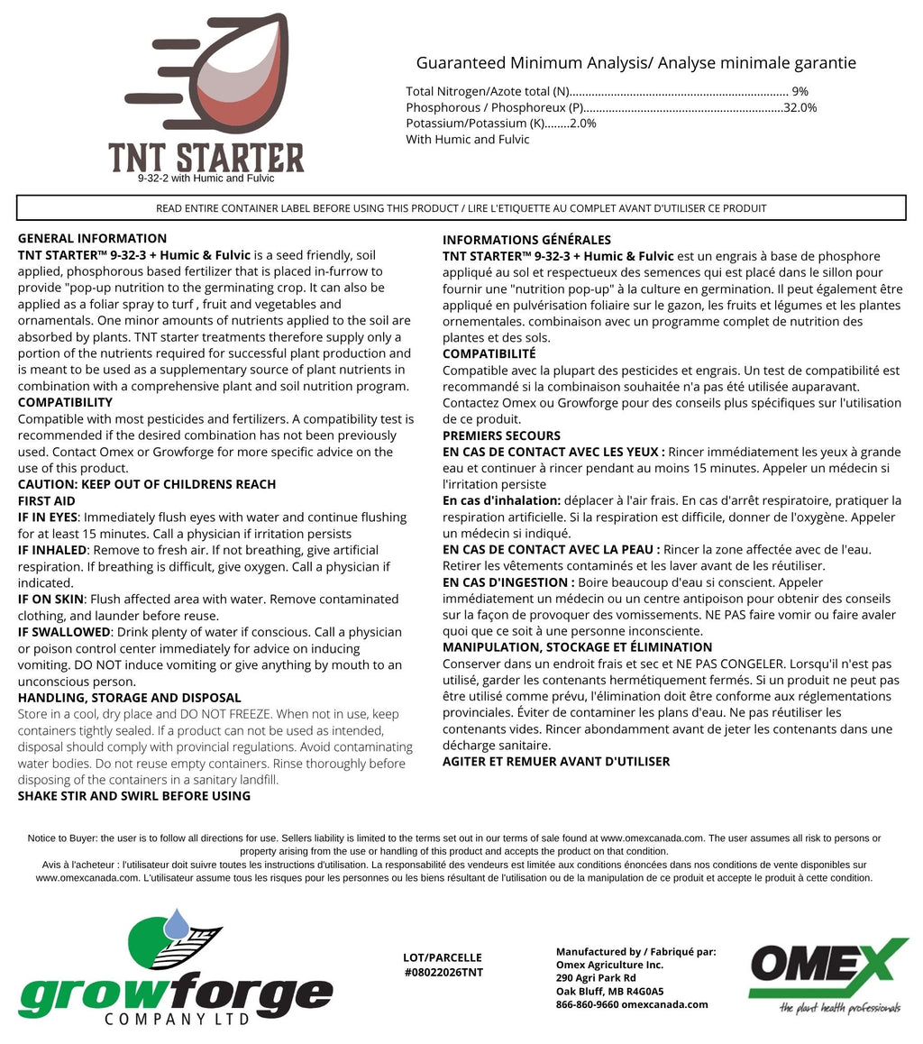 TNT Starter 9-32-2 + Extras